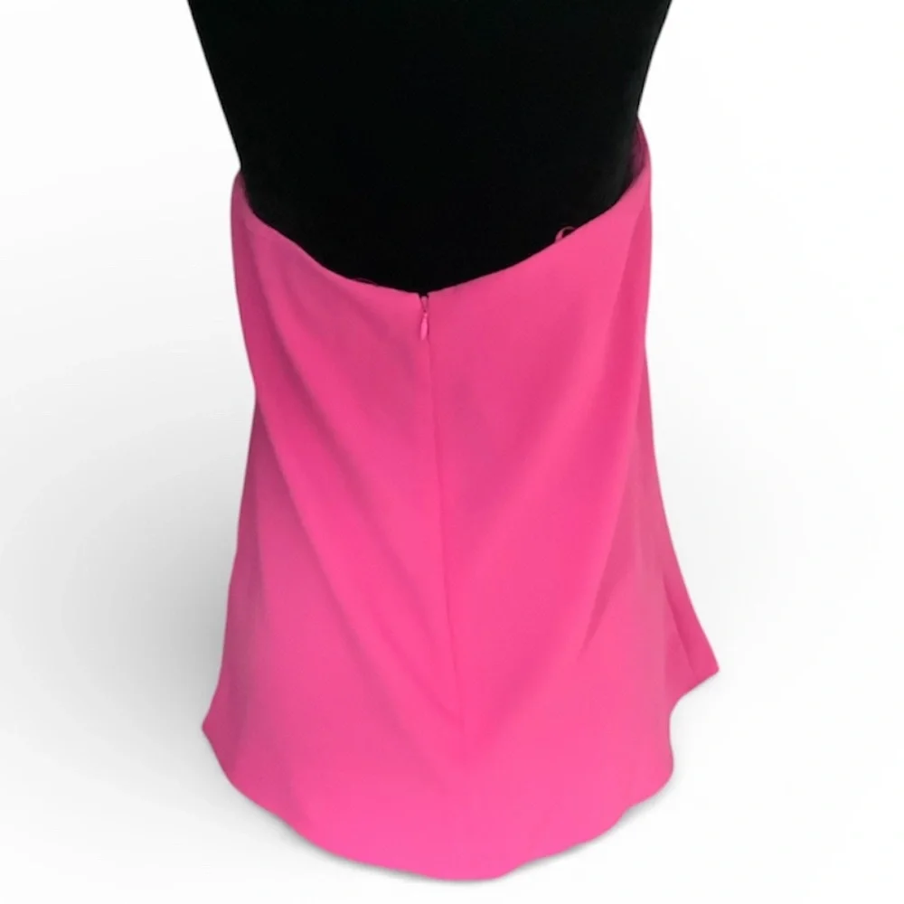 J Crew Strapless Tube Top Azalea Pink Party Glam SZ 6